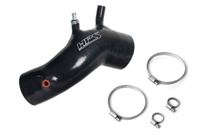 HPS Performance - HPS 57-2199-BLK Black Air Intake Hose Kit for 04-08 Acura TSX
