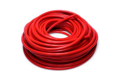 HPS Performance - HPS HTHH-013-REDx100 1/8" 3mm Reinforced Heater Hose Tubing 1-Ply Red 100' Long