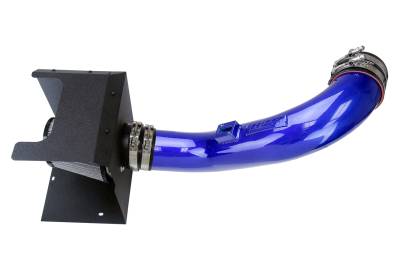 HPS Performance - HPS 827-674BL Blue Air Intake Kit for 17-19 Silverado 2500HD 6.6L Duramax L5P