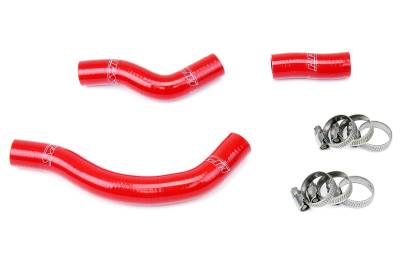 HPS Performance - HPS 57-1250-RED Red Silicone Radiator Hose Kit for 07-10 KTM 450SXF