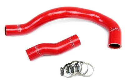 HPS Performance - HPS 57-1266 Red Red Silicone Radiator Hose Kit for 01-05 Lexus IS300 I6 3.0L
