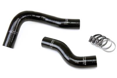HPS Performance - HPS 57-1270-BLK Black Silicone Radiator Hose Kit for 07-11 Lexus GS460 V8 4.6L