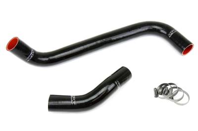 HPS Performance - HPS 57-1272-BLK Black Silicone Radiator Hose Kit for 07-11 Lexus GS350 V6 3.5L