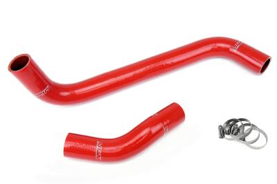 HPS Performance - HPS 57-1272 Red Red Silicone Radiator Hose Kit for 07-11 Lexus GS350 V6 3.5L