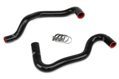 HPS Performance - HPS 57-1281-BLK Black Radiator Hose Kit for 11-19 Ford Fiesta 1.6L
