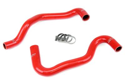HPS Performance - HPS 57-1281 Red Red Radiator Hose Kit for 11-19 Ford Fiesta 1.6L