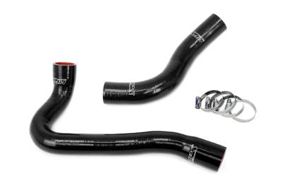HPS Performance - HPS 57-2030-BLK Black Radiator Coolant Hose Kit for Var. 81-85 Mercedes 5.0/3.8