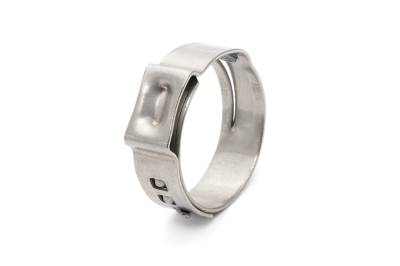 HPS Performance - HPS EC-0065x100 Stainless Steel Ear Hose Clamp Size #5.3mm To 6.5mm Band 100PC