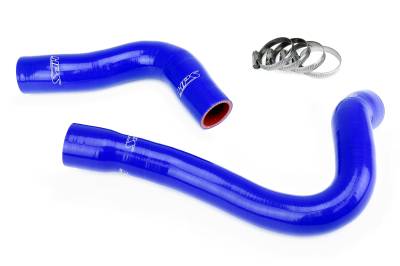 HPS Performance - HPS 57-2026-BLUE Blue Radiator Coolant Hose Kit for 86-91 Mercedes-Benz 420SEL