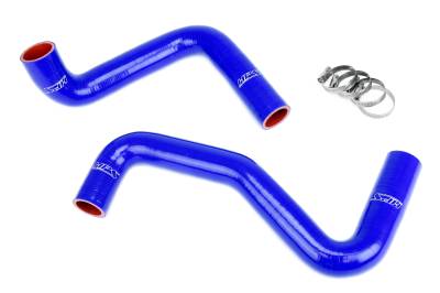 HPS Performance - HPS 57-1956-BLUE Blue Radiator Coolant Hose for Nissan 240SX/S13/S14/S15/LS Swap