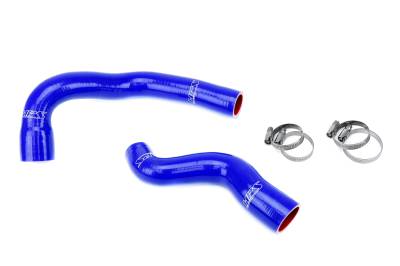 HPS Performance - HPS 57-1979-BLUE Blue Radiator Coolant Hose Kit for 87-93 Mercedes-Benz 190EW124
