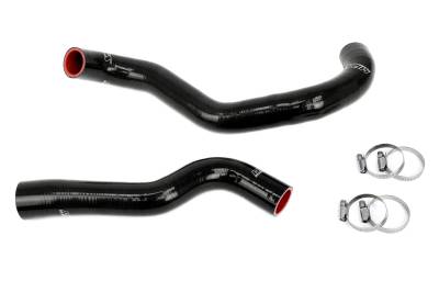 HPS Performance - HPS 57-2043-BLK Black Radiator Coolant Hose Kit for 90-93 Mercedes-Benz 300SL
