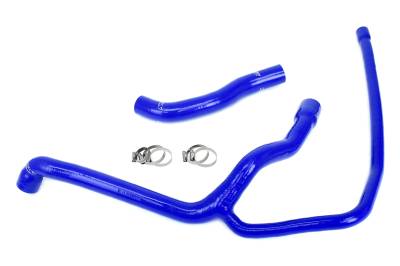 HPS Performance - HPS 57-2042-BLUE Blue Radiator Coolant Hose Kit for 86-89 Mercedes-Benz 560SL