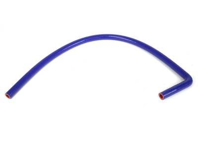 HPS Performance - HPS HTSEC90-025-L5x60-BLUE 1/4" 6.5mm ID Elbow Coupler Hose Blue 5"x60" 90-DEG