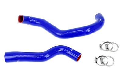 HPS Performance - HPS 57-2043-BLUE Blue Radiator Coolant Hose Kit for 90-93 Mercedes 300SL