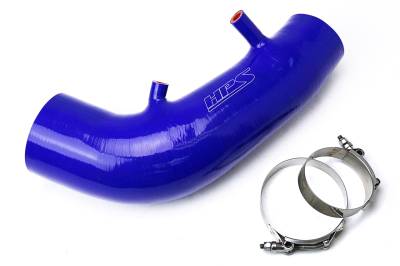 HPS Performance - HPS 57-3004-BLUE Blue Air Intake Kit Post MAF Hose for 06-09 Honda S2000 F22