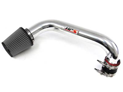HPS Performance - HPS 827-104P Polished Air Intake Kit for 01-05 Honda Civic 04-05 Honda Civic