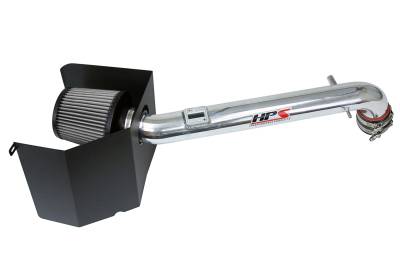 HPS Performance - HPS 827-169P Polished Air Intake Kit for 05-23 Toyota Tacoma 2.7L