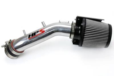 HPS Performance - HPS 827-173P Polished Air Intake Kit for 03-07 Honda Accord 2.4L