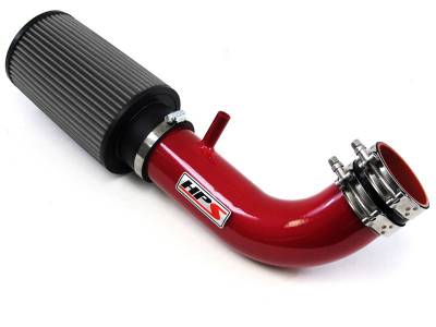 HPS Performance - HPS 827-300R Red Air Intake Kit for 07-11 Jeep Wrangler 3.8L V6