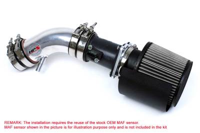HPS Performance - HPS 827-570P Polished Air Intake Kit for 02-06 Nissan Altima 2.5L 4Cyl