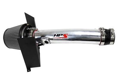 HPS Performance - HPS 827-583P Polished Air Intake Kit for 10-14 Toyota FJ 10-24 Toyota 4Runner