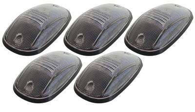 Pacer Performance - Pacer 20-247C LED Clear Hi-5 Cab Roof Light Kit 03-17 Dodge Style