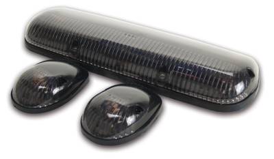 Pacer Performance - Pacer 20-240S Smoke Hi-5 Cab Roof Light Kit 02-07 GM Style