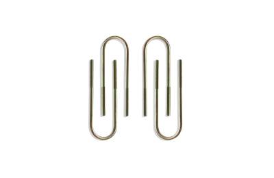 MaxTrac - MaxTrac 910407 Round U-Bolts 2.5" -5.5" Blocks 16.5" x 4.125" x 9/16"