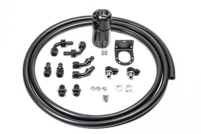 RADIUM Engineering - RADIUM Engineering 20-1808-FL Single Catch Can 8AN Kit Fluid Lock