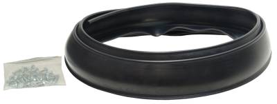 Pacer Performance - Pacer 52-170 Flexy Flare Rubber Fender Extensions HD No-Lip 2.5"x58" Pair