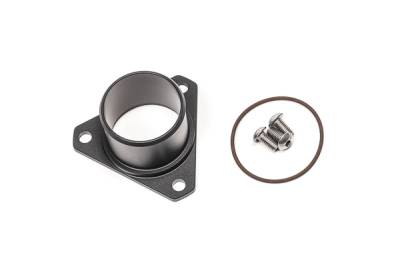 RADIUM Engineering - RADIUM Engineering 20-1027 FCST-X 3-Bolt Remote Fill Neck Straight 1.5" Barb
