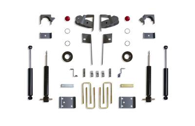 MaxTrac - MaxTrac K331935S 3"/5" Lowering Kit w/Struts for 19-26 Silverado/Sierra 1500