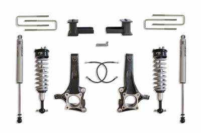 MaxTrac - MaxTrac K883274F 7" Lift Kit Fox Shocks