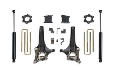 MaxTrac - MaxTrac K881964 6.5" Lift Kit w/Shocks for 19-23 Silverado/Sierra 1500 2WD