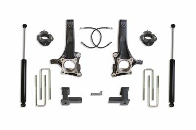 MaxTrac - MaxTrac K883274 MaxPro 7" Lift Kit w/Shocks for 15-20 Ford F150 2WD