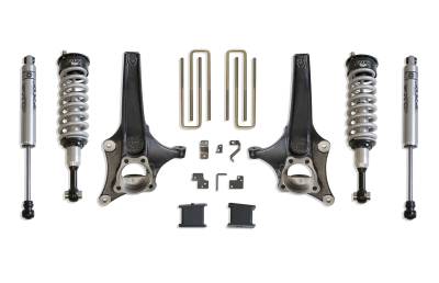 MaxTrac - MaxTrac K881964F 6.5/4" Suspension Lift Kit FOX 19-24 Silverado/Sierra 1500 2WD