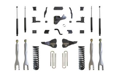 MaxTrac - MaxTrac K943362L 6" Lift Kit w/4-LINKS MAX TRAC Shocks