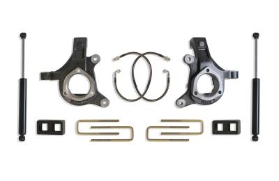 MaxTrac - MaxTrac KS881332 3" Lift Kit w/MaxTrac Shocks Cast Steel Arms