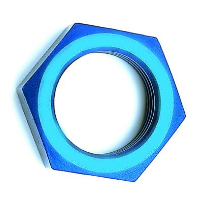 SpeedFx - SpeedFX 561031 Nut Bulkhead Nut -10AN Anodized Blue Aluminum Set Of 2