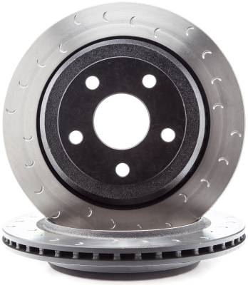 Alcon - Alcon DIV3430X1023C24R Rear Right Rotor 330x22 for Jeep JK/JL/JT