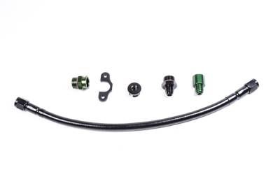RADIUM Engineering - RADIUM Engineering 20-0119-PK Fuel Rail Plumbing Kit for Evo 7-9