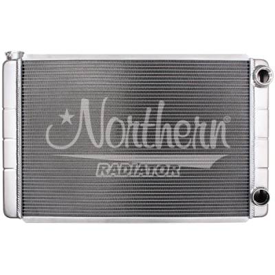 Northern Radiator - Northern Radiator 204124 Race Pro 31 x 19 GM Double Pass w/Threaded Inlet