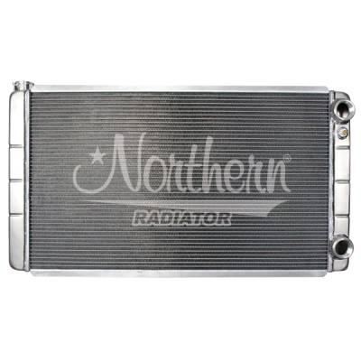 Northern Radiator - Northern Radiator 204131 Race Pro 35x19 Double Pass w/Interchangeable Connection
