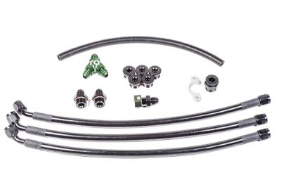 RADIUM Engineering - RADIUM Engineering 20-0468 Fuel Rail Plumbing Kit for Nissan VQ35DE
