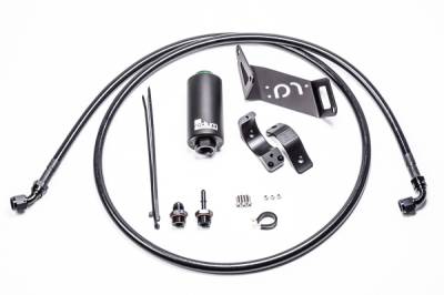 RADIUM Engineering - RADIUM Engineering 20-0475-03 Fuel Hanger Feed for BMW Stainless Filter