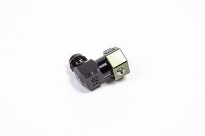 RADIUM Engineering - RADIUM Engineering 20-0601 3/8" SAE Female To -6AN Male Low Profile Elbow
