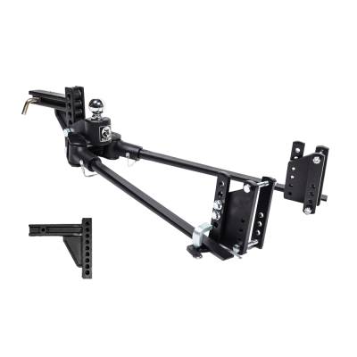 Blue Ox - Blue Ox BXW1351 TrackPro Weight Distribution Hitch 1300 Lb 9 Hole Shnk