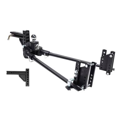 Blue Ox - Blue Ox BXW1350 TrackPro Weight Distribution Hitch 1300lb Tounge Weight 7 Hole