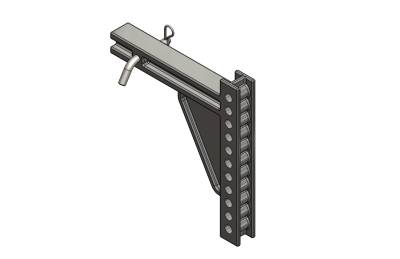 Blue Ox - Blue Ox BXW4038 TrackPro Hitch Accessory 11 Hole 2000 lbs 2" Receivers